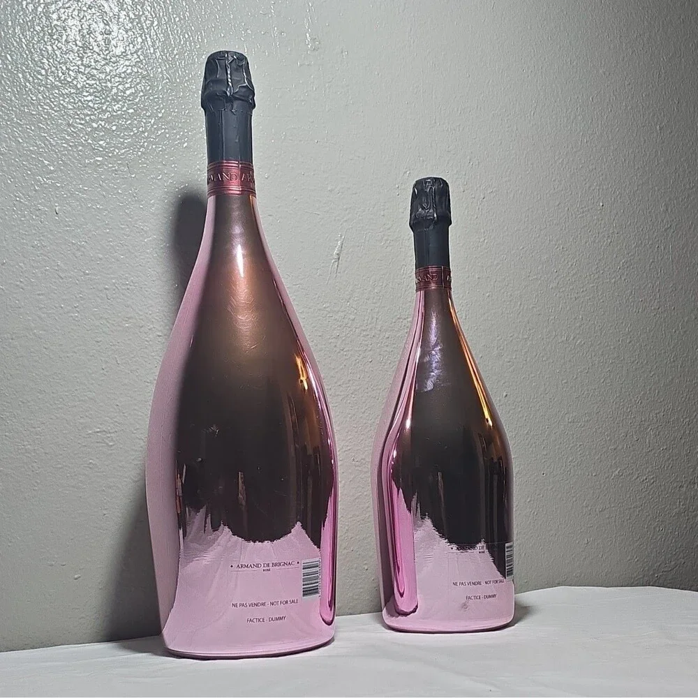 Armand de Brignac Brut Rosé Pink Champagne Display Dummy Bottles 1.5L 3.0L [C]